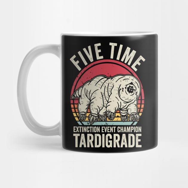 Five Time Extinction Event Champion Tardigrade by Visual Vibes